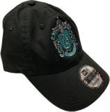 Men's Harry Potter Slytherin Crest Black New Era 9Twenty Adjustable Buckle Hat