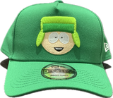 South Park Kyle Character New Era 9Forty A Frame Snapback Hat - Green