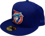 Men's Dunedin Blue Jays MiLB Retro Vintage Logo Royal 59fifty Fitted New Era Hat