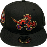 Men's Toronto Raptors 1x Champs Side Patch New Era NBA 9FIFTY Snapback Hat - Black