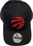 Toronto Raptors New Era Core Classic Twill 9TWENTY Adjustable Hat - Black