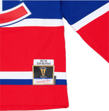 Men's Jean Beliveau Red Montreal Canadiens 1957/58 Power Play Jersey By Mitchell & Ness
