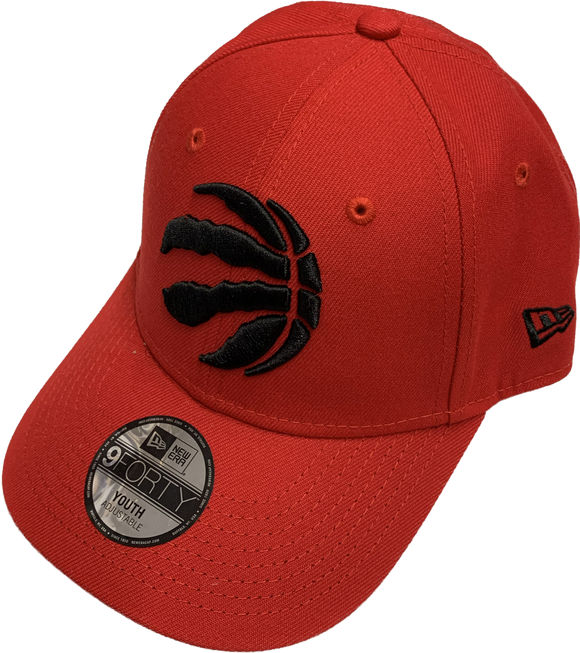 Toronto Raptors New Era Red The League Adjustable Hat - Youth