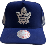 Men's Toronto Maple Leafs NHL Mitchell & Ness Historical Navy Snapback Hat - Pro Pinch