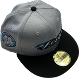 Toronto Blue Jays New Era 59fifty 30th Anniversary Side Patch Fitted Shadow Tech Hat Cap