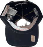 Men's Vancouver Canucks NHL Mitchell & Ness Historical Black Snapback Hat - Pro Pinch
