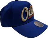 Men's Edmonton Oilers NHL Mitchell & Ness Historical Royal Snapback Hat - Pro Pinch