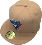 Toronto Blue Jays New Era 59Fifty 1993 World Series Patch Fitted Custom Pecan Hat Cap