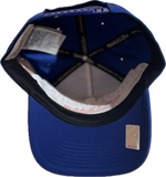 Men's Edmonton Oilers NHL Mitchell & Ness Historical Royal Snapback Hat - Pro Pinch