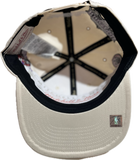 Men's Toronto Raptors NBA Mitchell & Ness Historical Cream Snapback Hat - Original Fit