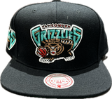 Men's Vancouver Grizzlies NBA Mitchell & Ness Playoff Win Day to Day Snapback Hat