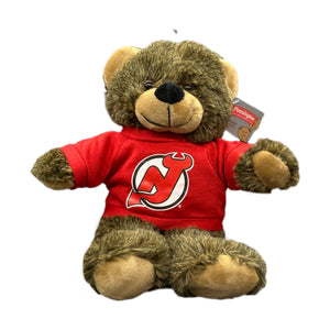 New Jersey Devils NHL Hockey 14" Team Shirt Teddy Bear Plush by Pennington