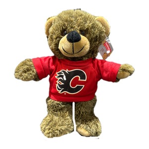Calgary Flames NHL Hockey 14" Team Shirt Teddy Bear Plush by Pennington