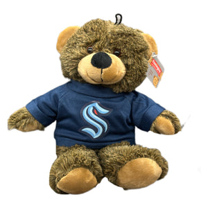 Seattle Kraken NHL Hockey 14" Team Shirt Teddy Bear Plush by Pennington