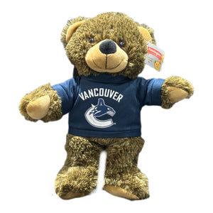 Vancouver Canucks NHL Hockey 14" Team Shirt Teddy Bear Plush by Pennington