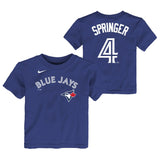 Toronto Blue Jays George Springer Nike Royal Player Name & Number Infant T-Shirt