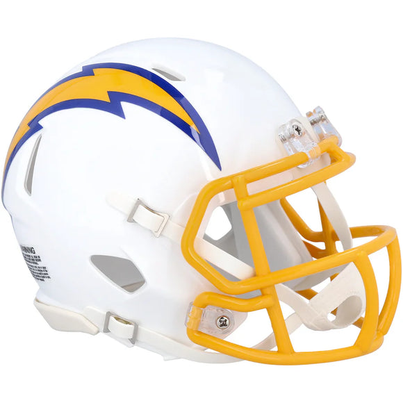 NFL Football Riddell Los Angeles Chargers 2022 Colour Rush Royal Mini Revolution Speed Replica Helmet