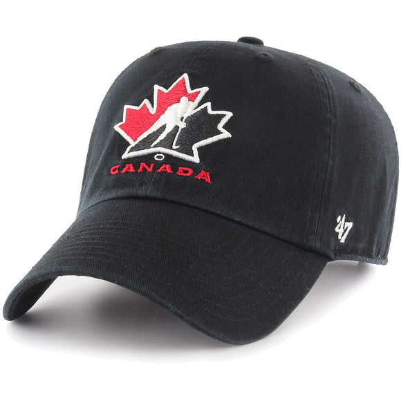 Team Canada Hockey IIHF '47 NHL Clean Up Adjustable Strap One Size Fits Most Hat Cap