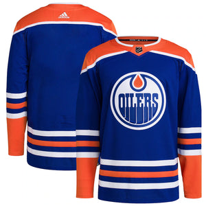 Edmonton Oilers adidas Home - Primegreen Authentic Pro Blank Jersey - Royal