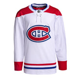 Men's adidas White Montreal Canadiens Away - Authentic Primegreen Jersey
