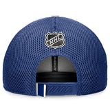 Youth Toronto Maple Leafs Fanatics Blue 2024 NHL Draft On Stage Trucker Adjustable Hat