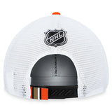 Men's Anaheim Ducks Fanatics Branded Black 2023 NHL Draft On Stage Trucker Adjustable Hat