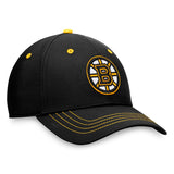 Boston Bruins Fanatics Branded Black Game Training - Authentic Pro Rink Flex Hat