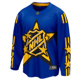 Fanatics Branded 2024 NHL All-Star Game Breakaway Replica Blank Jersey - Blue