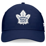 Toronto Maple Leafs Fanatics Branded 2024 Stanley Cup Playoffs Core Structured Flex Fit Hat - Blue
