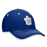 Toronto Maple Leafs Fanatics Branded Blue Game Training - Authentic Pro Rink Flex Hat
