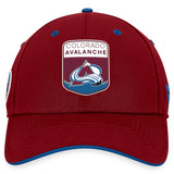 Men's Colorado Avalanche Fanatics Branded Burgundy 2023 NHL Draft Flex Hat