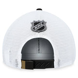 Men's Vegas Golden Knights Fanatics Branded Charcoal 2023 NHL Draft On Stage Trucker Adjustable Hat
