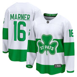 Men's Toronto Maple Leafs Mitch Marner Fanatics Branded White St. Patricks Alternate Premier Breakaway Player Jersey