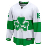 Men's Toronto Maple Leafs Mitch Marner Fanatics Branded White St. Patricks Alternate Premier Breakaway Player Jersey