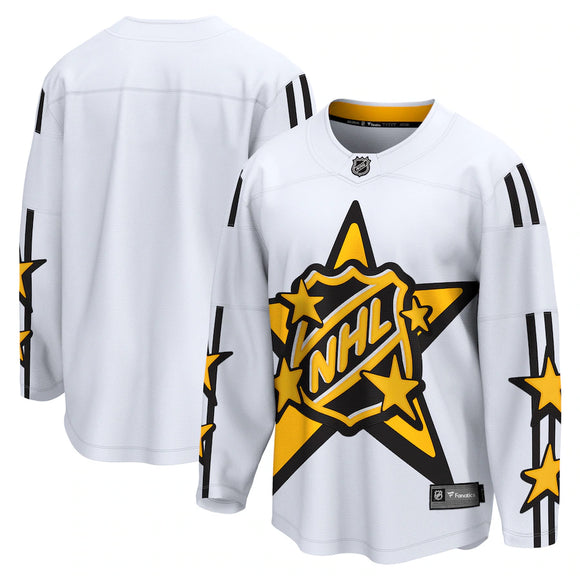 Fanatics Branded 2024 NHL All-Star Game Breakaway Replica Blank Jersey - White
