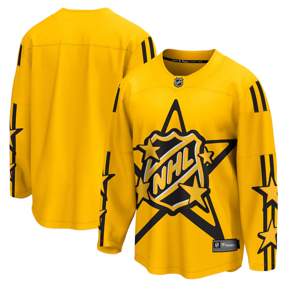 Fanatics Branded 2024 NHL All-Star Game Breakaway Replica Blank Jersey - Yellow