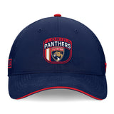 Men's Florida Panthers Fanatics Navy 2024 NHL Draft On Stage Trucker Adjustable Hat