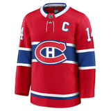 Men's Montreal Canadiens Fanatics Red Home Premium NHL Hockey Jersey - Nick Suzuki