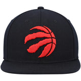 Men's Mitchell & Ness Black Toronto Raptors Ground 2.0 Snapback Hat