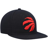 Men's Mitchell & Ness Black Toronto Raptors Ground 2.0 Snapback Hat