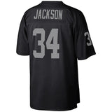Men's Mitchell & Ness Bo Jackson Black Las Vegas Raiders Legacy Replica Jersey