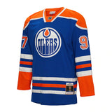 Men's Edmonton Oilers Connor McDavid Mitchell & Ness Blue 2015-16 Blue Line Player Jersey