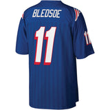 Drew Bledsoe New England Patriots Mitchell & Ness Replica Jersey - Royal
