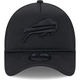 Buffalo Bills New Era All Day A-Frame Trucker 9FORTY Adjustable Hat - Black