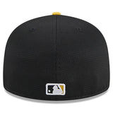 Pittsburgh Pirates New Era 2024 Batting Practice 59FIFTY Fitted Hat - Black