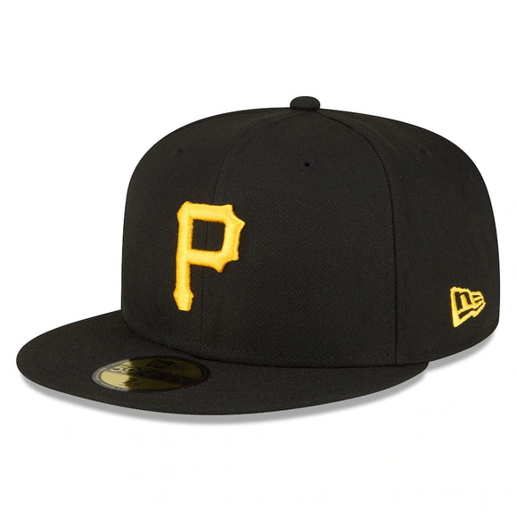 Pittsburgh Pirates New Era Authentic Collection Replica 59FIFTY Fitted Hat - Black
