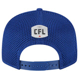 Winnipeg Blue Bombers CFL Football New Era Sideline 9FIFTY Snapback Hat - Blue