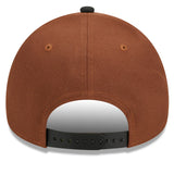 Montreal Expos New Era Harvest A-Frame Cooperstown Collection 9FORTY Adjustable Hat - Brown
