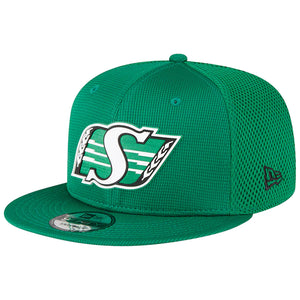 Saskatchewan Roughriders CFL Football New Era Sideline 9FIFTY Snapback Hat - Green
