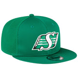 Saskatchewan Roughriders CFL Football New Era Sideline 9FIFTY Snapback Hat - Green